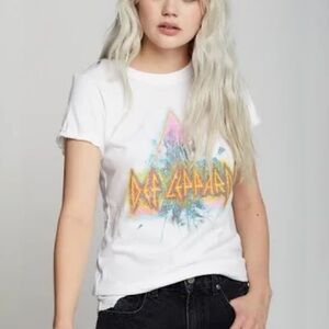 RECYCLED KARMA Def Leppard Tee NEW!